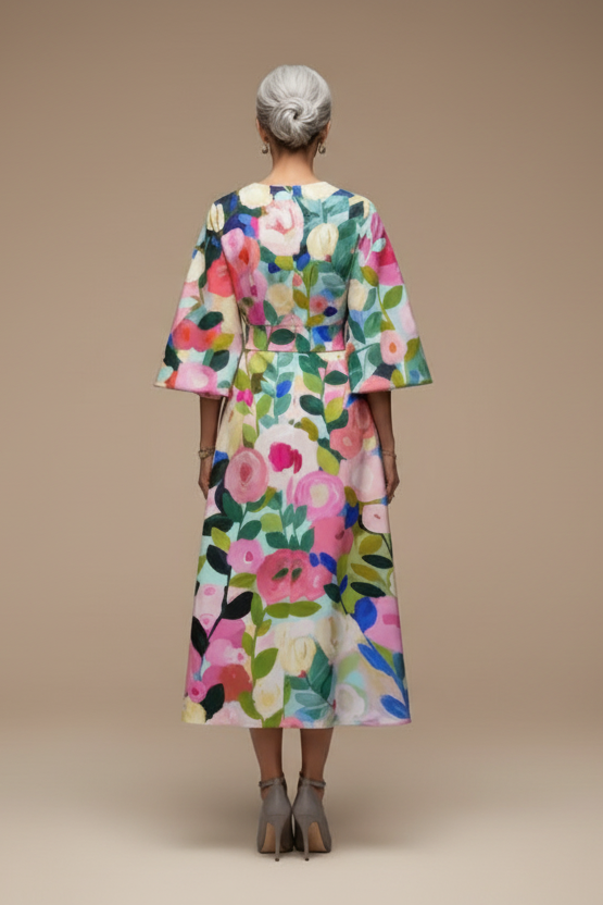 Ingrid™ | Blomstret kjole (Begrænset udgave)